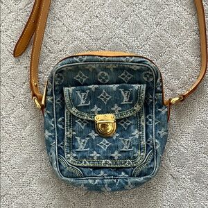 Louis Vuitton x Marc Jacobs denim camera bag